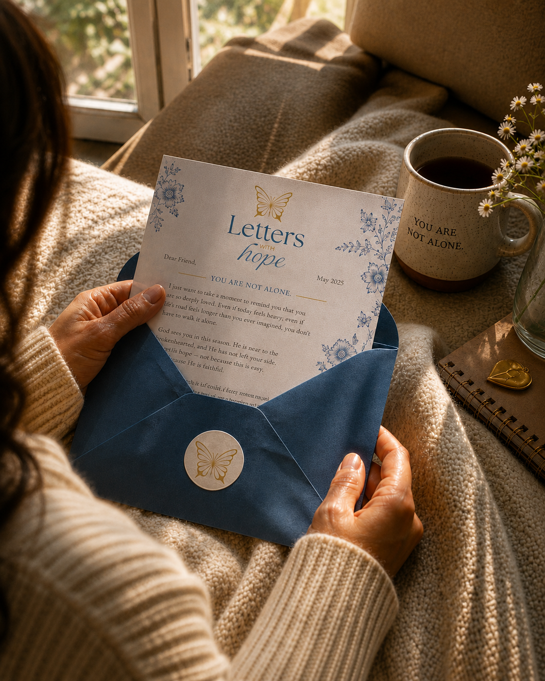 She <em>Opens</em> it